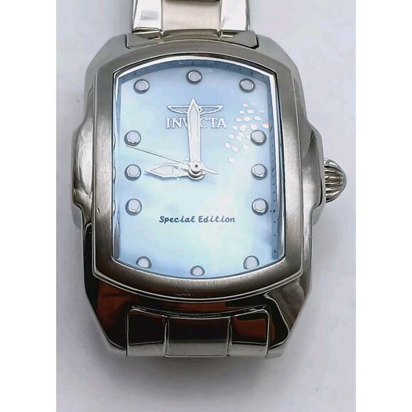 INVICTA Special Edition LUPAH 23170 Stainless Steel Rectangle Dial Watch Blue - Picture 11 of 15